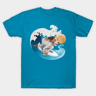 Surfing Dog T-Shirt